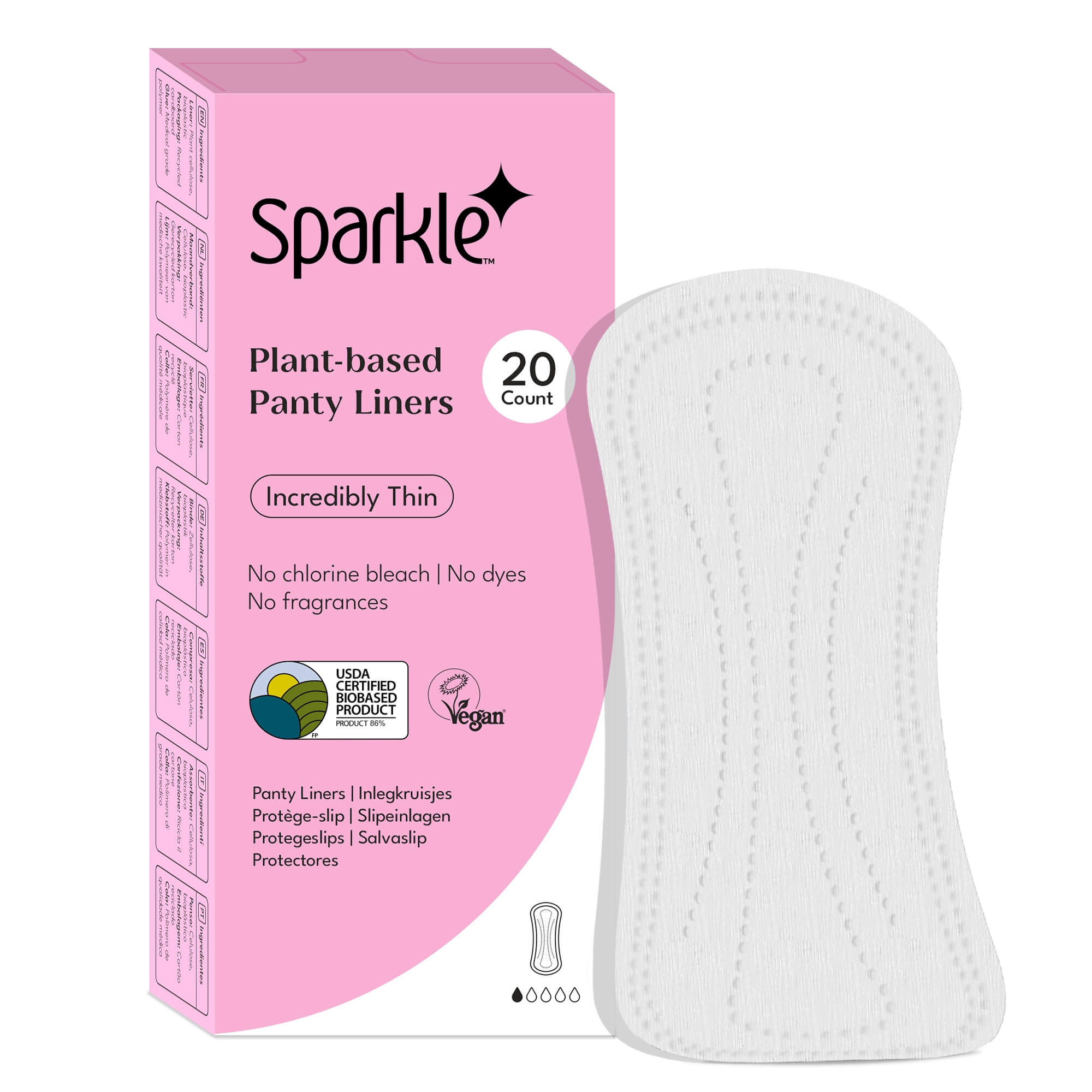Plant-based Panty Liners